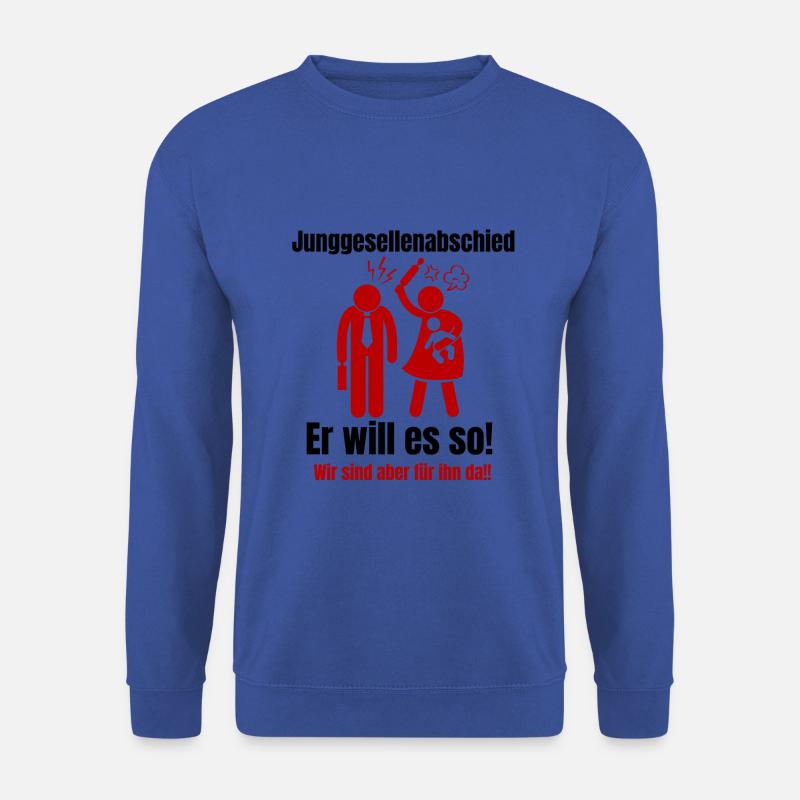 Junggesellenabschied - Unisex Pullover - Royalblau