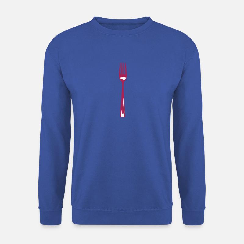Gabel kochen - Unisex Pullover - Royalblau