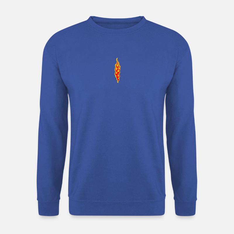 flammen - Unisex Pullover - Royalblau