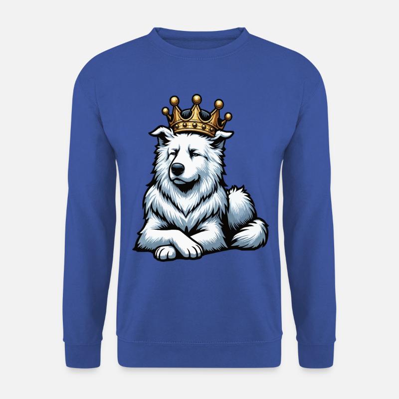 White Shepherd Shepherd Shepherd Dogs - Unisex Sweatshirt - royal blue