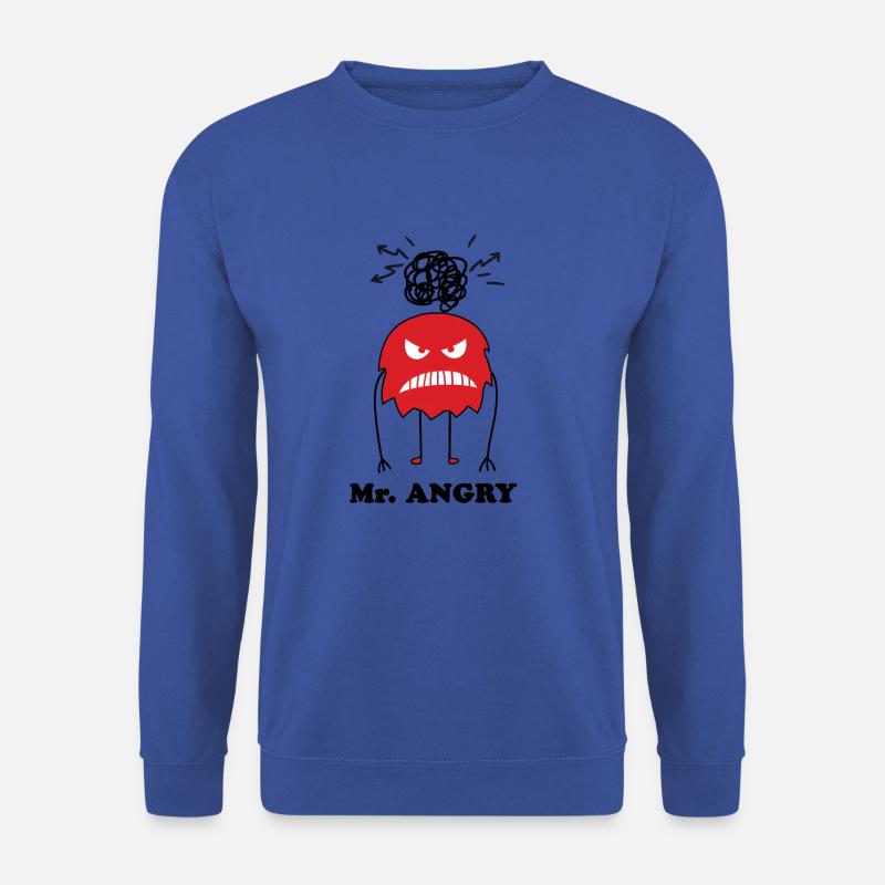 Herr wütend - Unisex Pullover - Royalblau