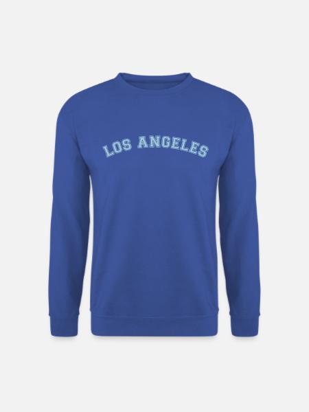 Los Angeles Schrift LA Stadt USA Amerika - Unisex Pullover - Royalblau