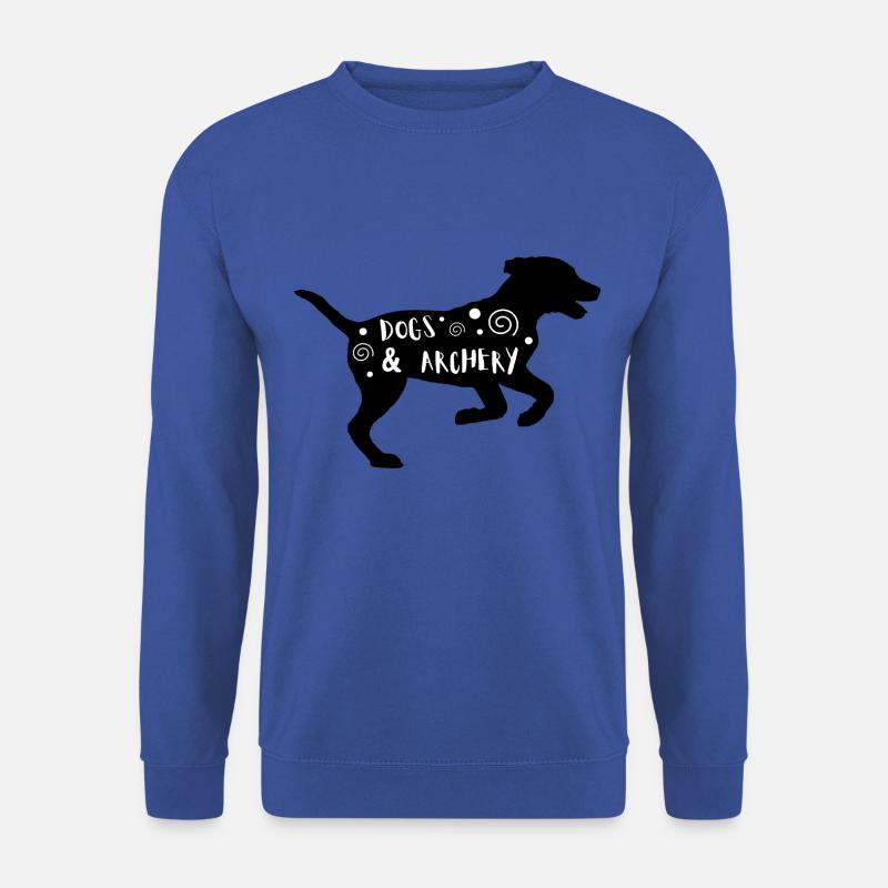 Hunde & Bogenschießen - Unisex Pullover - Royalblau