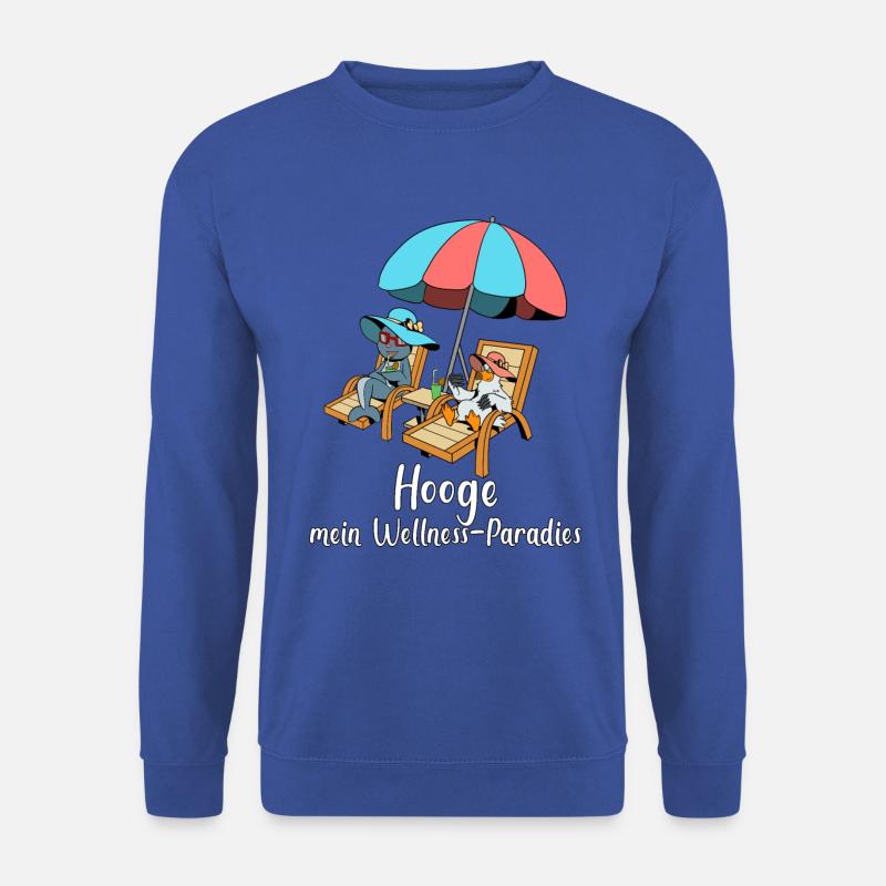 Wellness-Paradies Hallig Hooge - Unisex Pullover - Royalblau