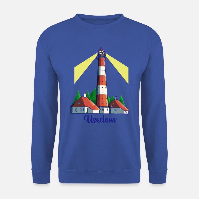 Leuchtturm - Insel Usedom - Unisex Pullover - Royalblau