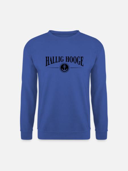 Anker und Seil - Hallig Hooge - Unisex Pullover - Royalblau