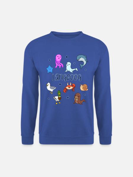 Süße Tiere in Langeoog - Unisex Pullover - Royalblau