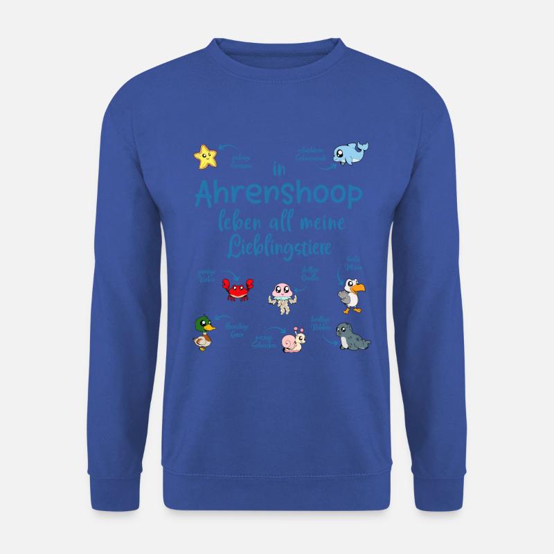 Meine Lieblingstiere in Ahrenshoop - Unisex Pullover - Royalblau