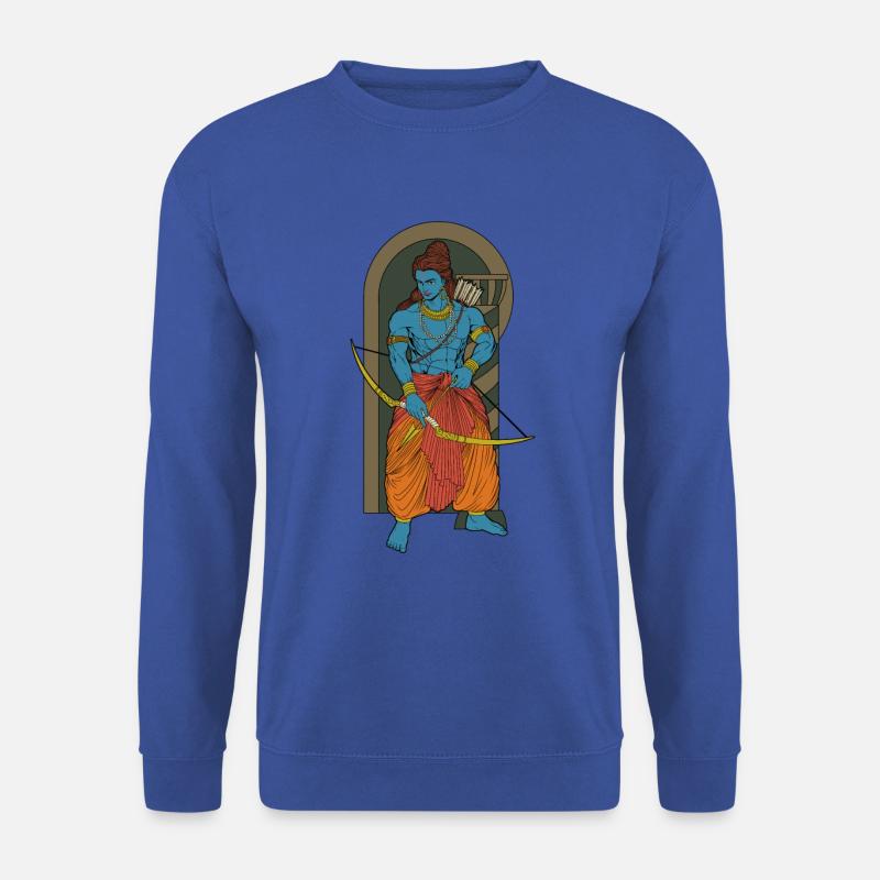 Hindu Gott - Rama - Unisex Pullover - Royalblau