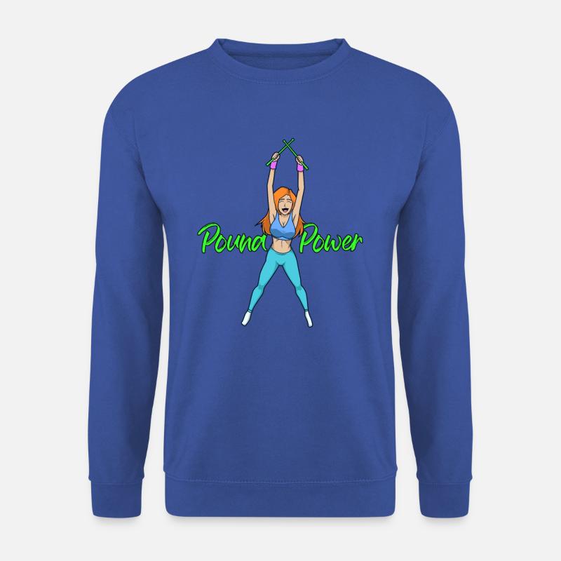 Pound Power - Pound Fitness - Unisex Pullover - Royalblau