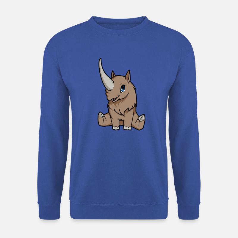 Kawaii Elasmotherium - Unisex Pullover - Royalblau