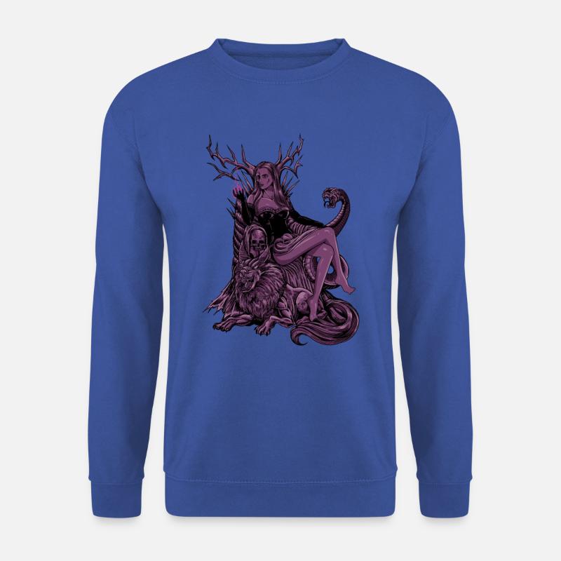 Wikinger Totengöttin Hel - Unisex Pullover - Royalblau