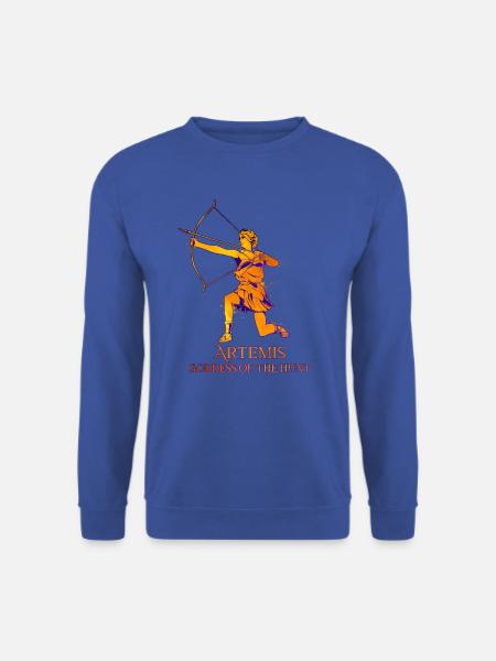 Goddess of Hunting - Artemis - Unisex Sweatshirt - royal blue