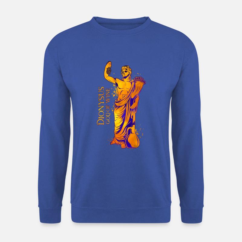 Gott des Weins - Dionysos - Unisex Pullover - Royalblau
