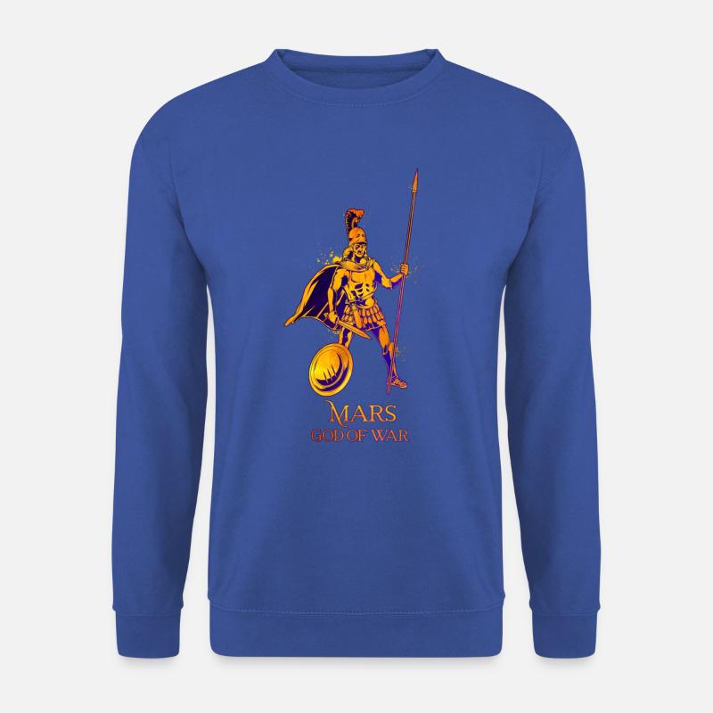 Gott des Krieges - Mars - Unisex Pullover - Royalblau