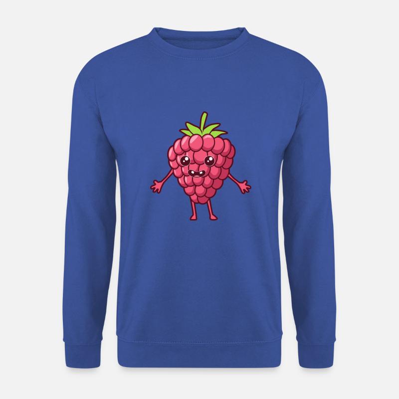 Kawaii Comic Himbeere - Unisex Pullover - Royalblau