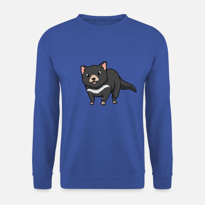 Kawaii Tasmanischer Teufel - Unisex Pullover - Royalblau
