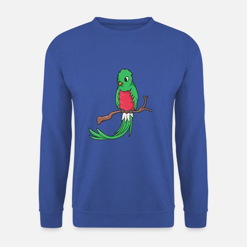 Kawaii Quetzal - Unisex Pullover - Royalblau