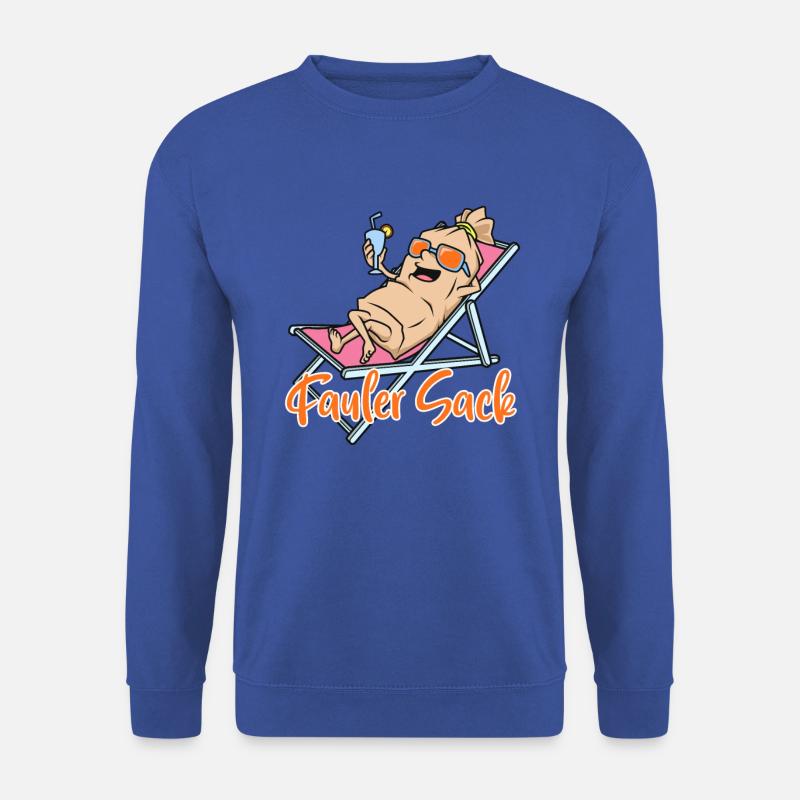 Fauler Sack - Unisex Pullover - Royalblau