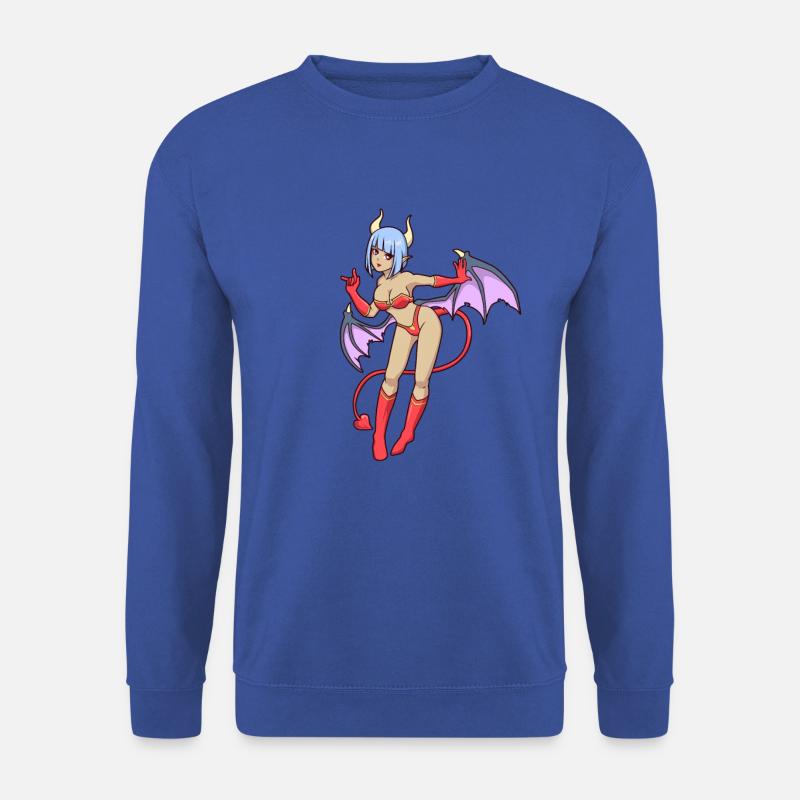 Kawaii Succubus - Unisex Pullover - Royalblau