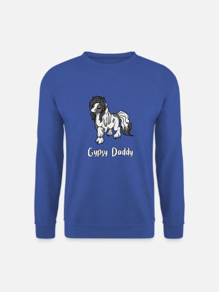 Pferdeliebhaber - Gypsy Daddy - Unisex Pullover - Royalblau
