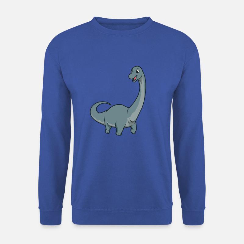 Kawaii Brachiosaurus - Unisex Pullover - Royalblau