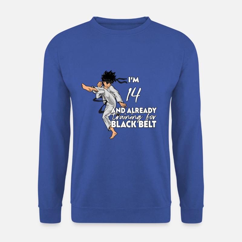 I'm 14 - Boys Karate - Unisex Sweatshirt - royal blue