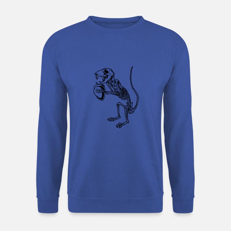 Eichhörnchen Skelett - Aestethic Goblincore - Unisex Pullover - Royalblau