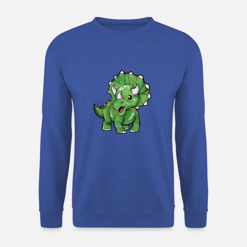 Kawaii Triceratops - Unisex Pullover - Royalblau