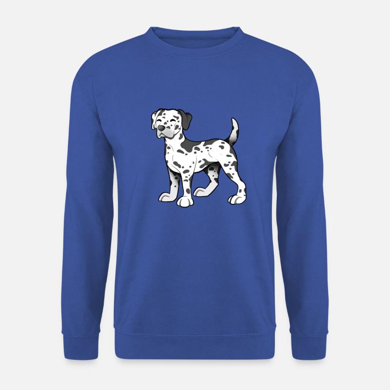 Kawaii Dalmatiner - Unisex Pullover - Royalblau