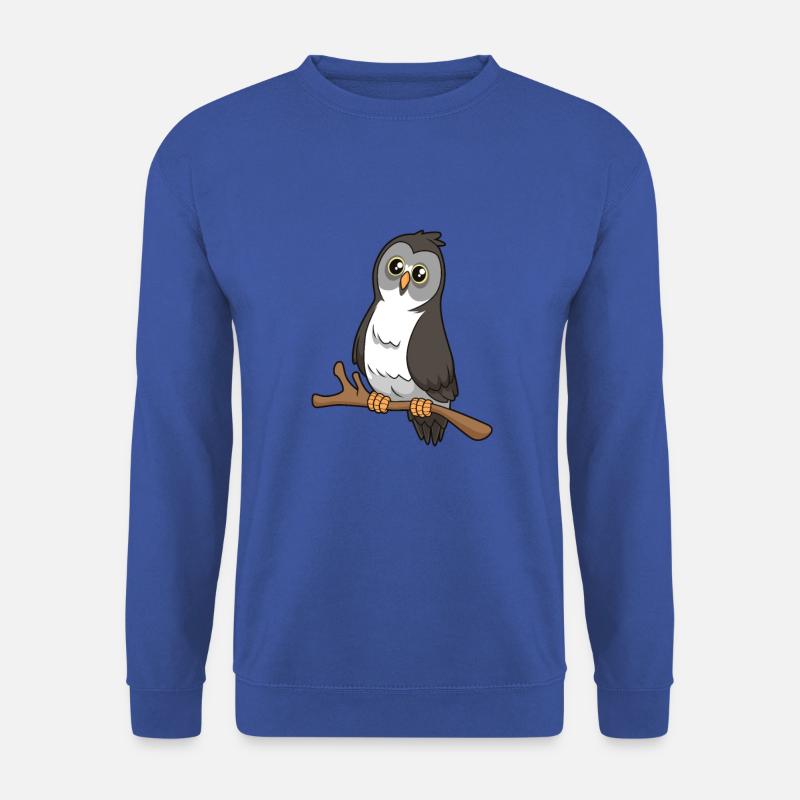 Kawaii Bartkauz - Unisex Pullover - Royalblau