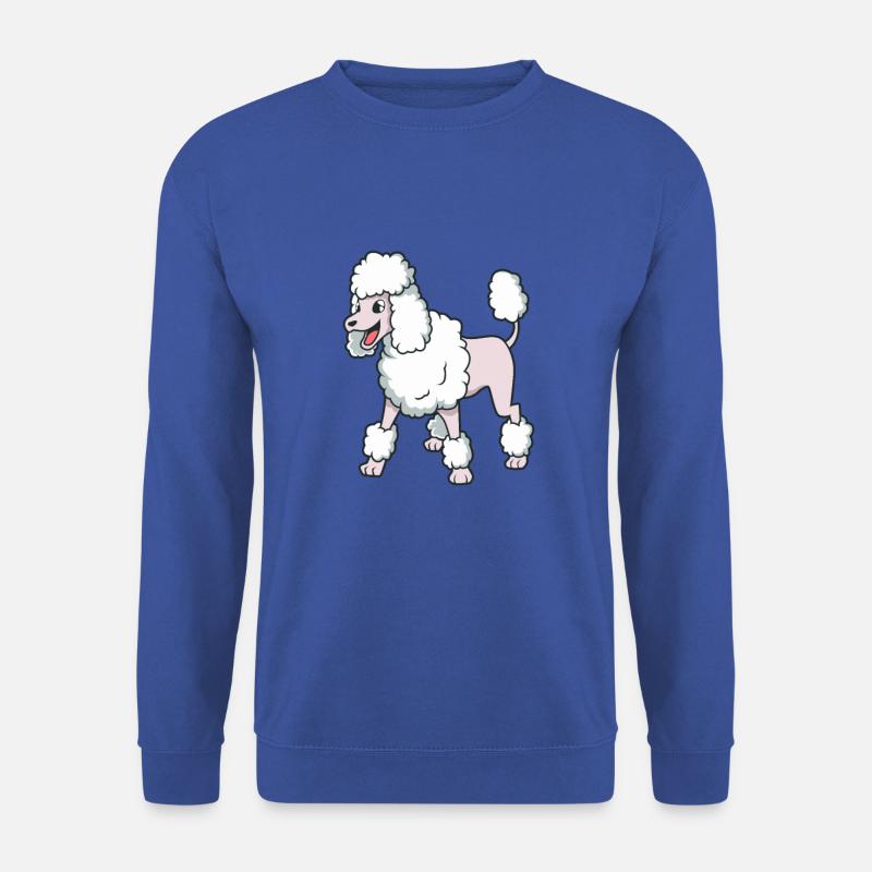 Kawaii Poodle - Unisex Sweatshirt - royal blue