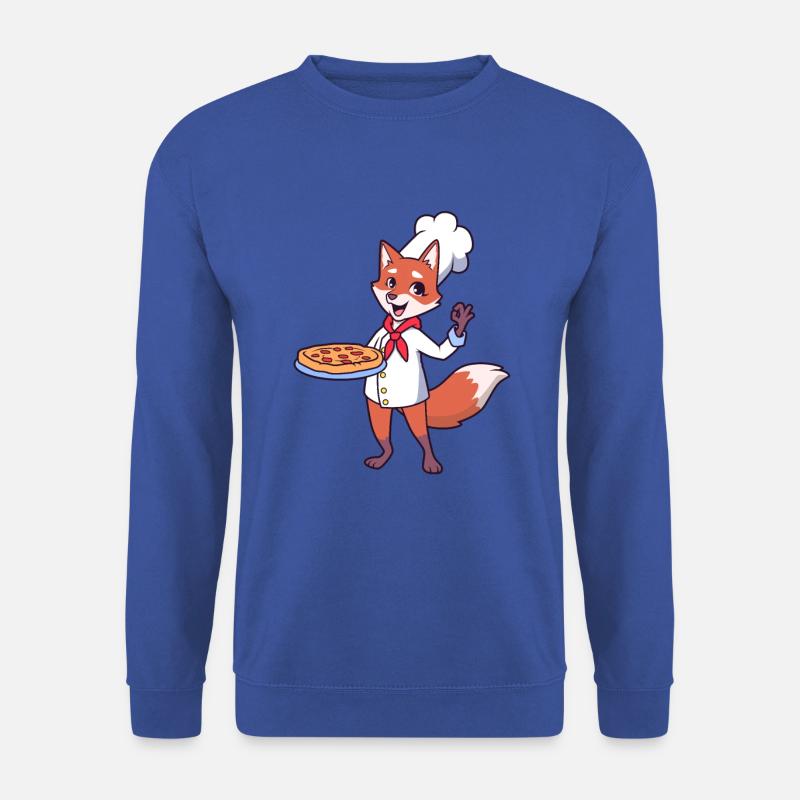 Fuchs is a pizza maker - Unisex Sweatshirt - royal blue