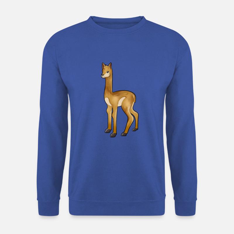 Kawaii Vikunja - Unisex Pullover - Royalblau
