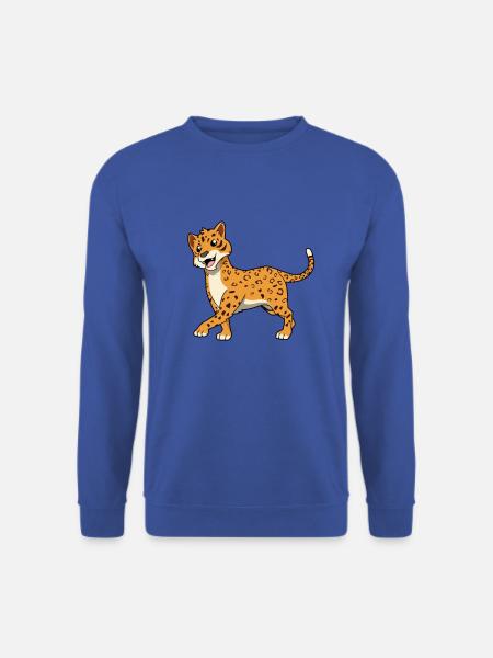 Kawaii Jaguar - Unisex Sweatshirt - royal blue