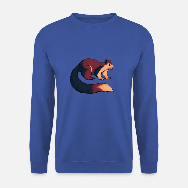 Dessin d’un écureuil géant royal - Sweat-shirt Unisexe - bleu royal