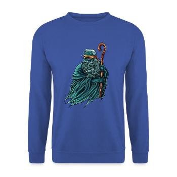 Le prophète aveugle Tirésias - Sweat-shirt Unisexe - bleu royal - Devant - Alina (178cm) & Michal (187cm)