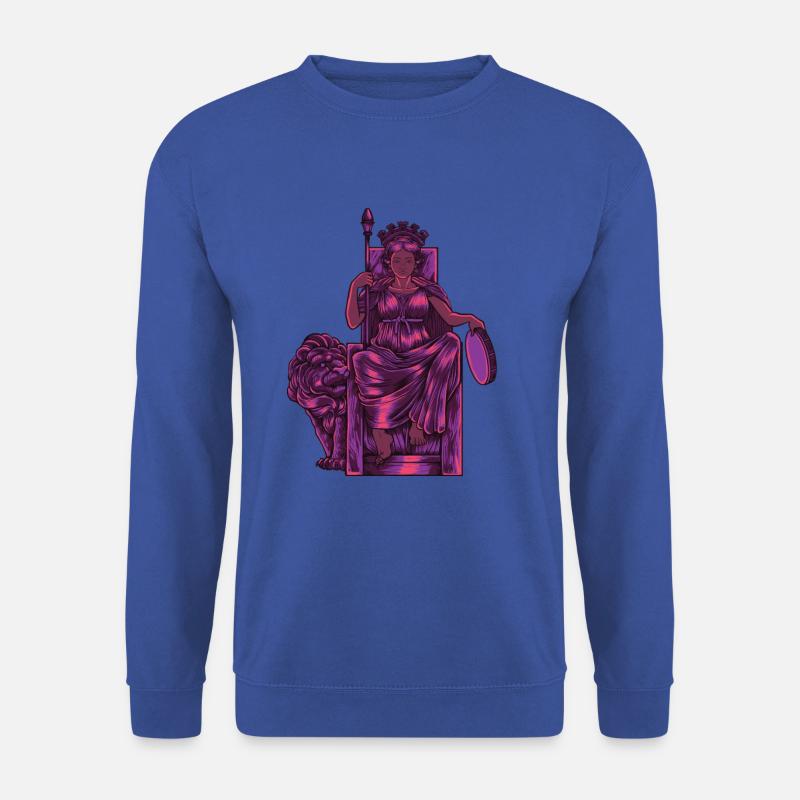 Phrygische Göttin - Kybele - Unisex Pullover - Royalblau