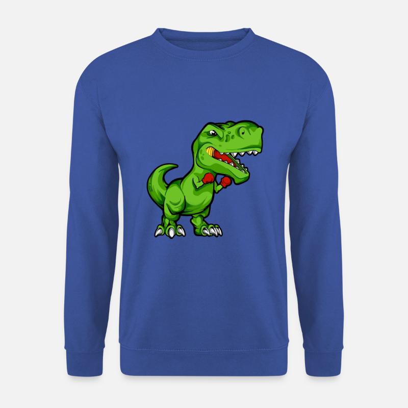 Comic TREX makes karate - Unisex Sweatshirt - royal blue