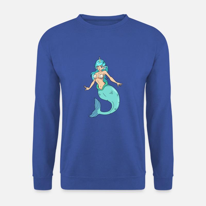 Einhorn Meerjungfrau - Unisex Pullover - Royalblau