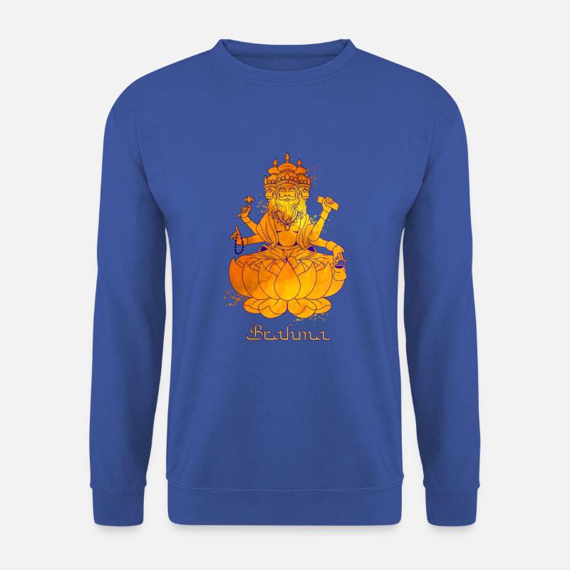 Hindu Gott - Brahma - Unisex Pullover - Royalblau