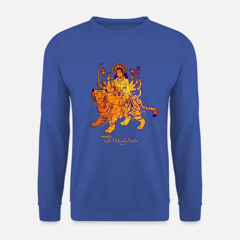 Hindu Gott - Durga - Unisex Pullover - Royalblau