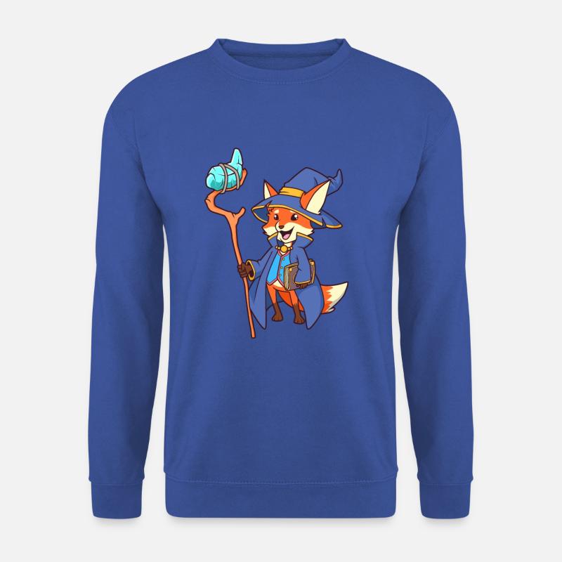 Wizard Fox - Unisex Sweatshirt - royal blue