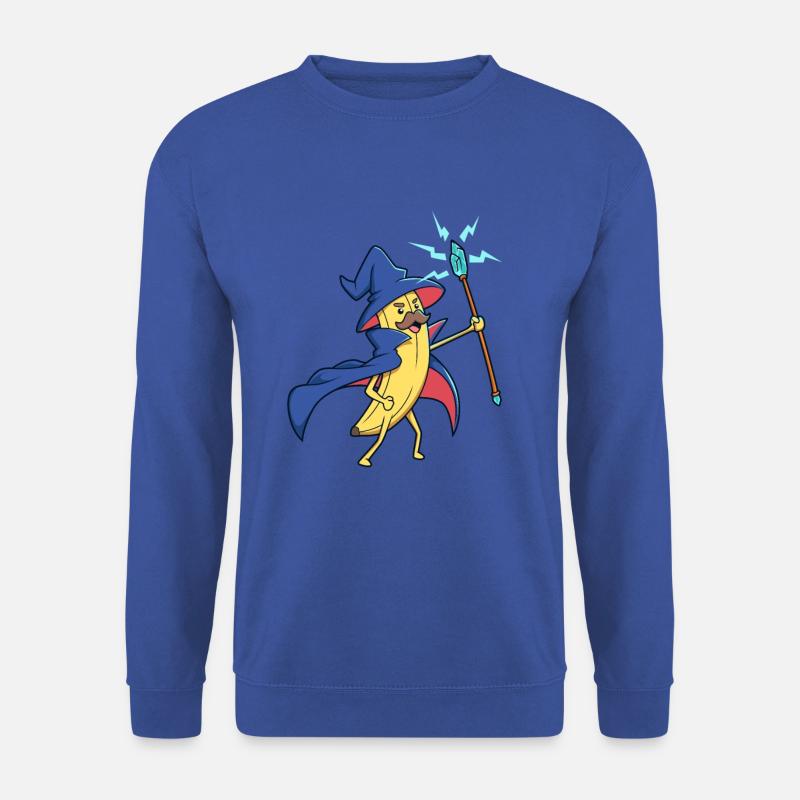 Zauberer Banane - Unisex Pullover - Royalblau