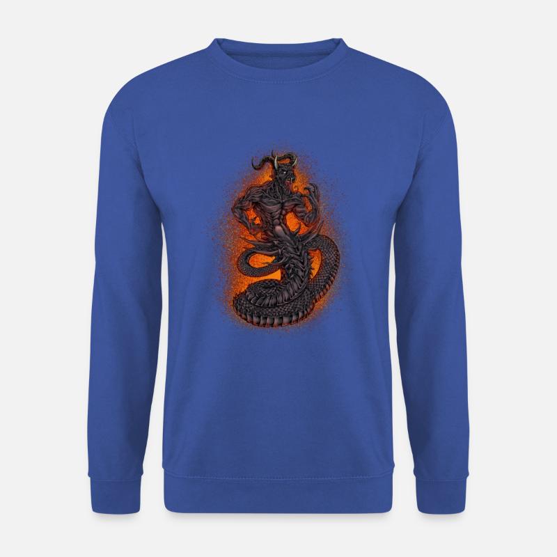 Gott Ahriman - Unisex Pullover - Royalblau