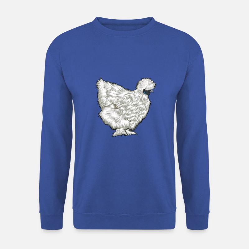 Seidenhuhn - Unisex Pullover - Royalblau