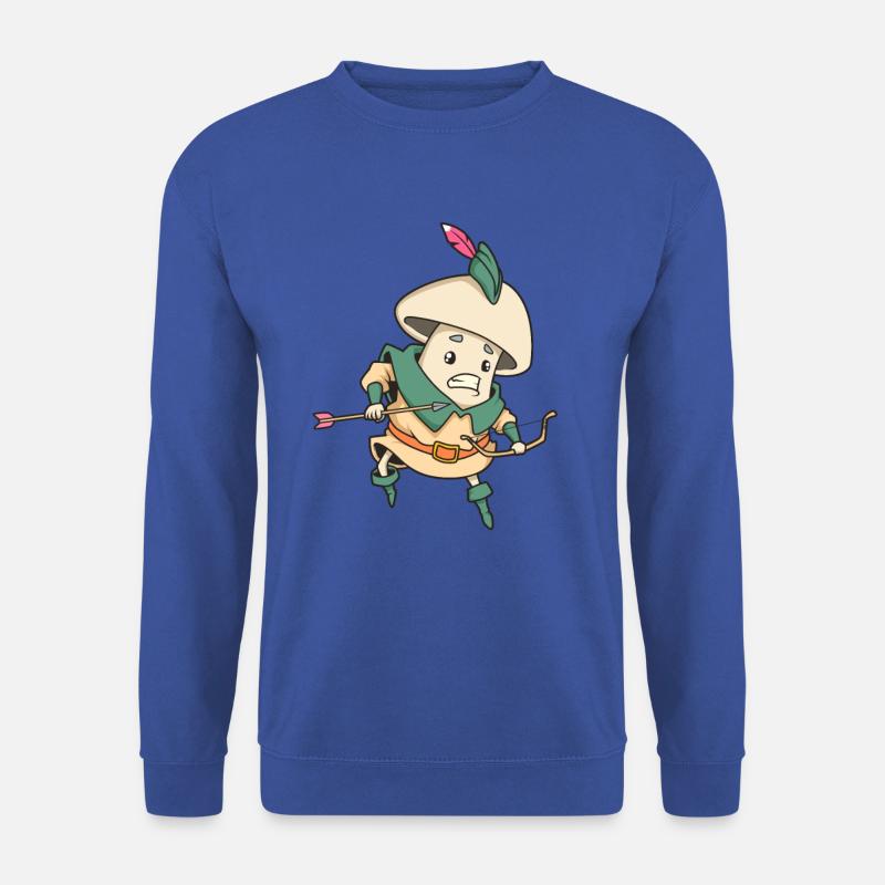 Rollenspiel-Charakter - Waldläufer - Champignon - Unisex Pullover - Royalblau