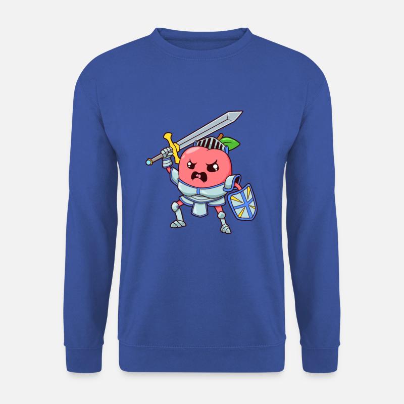 Rollenspiel-Charakter - Paladin - Pfirsich - Unisex Pullover - Royalblau
