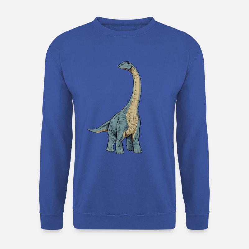 Dessin de l’Apatosaurus - Sweat-shirt Unisexe - bleu royal