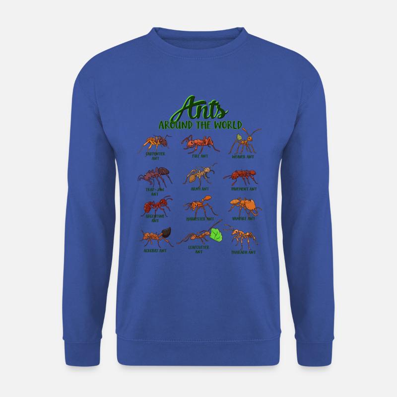 Ameisen der Welt - Ameisen - Unisex Pullover - Royalblau